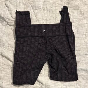 Lululemon Athletica Black Leggings with Breathable Fabric